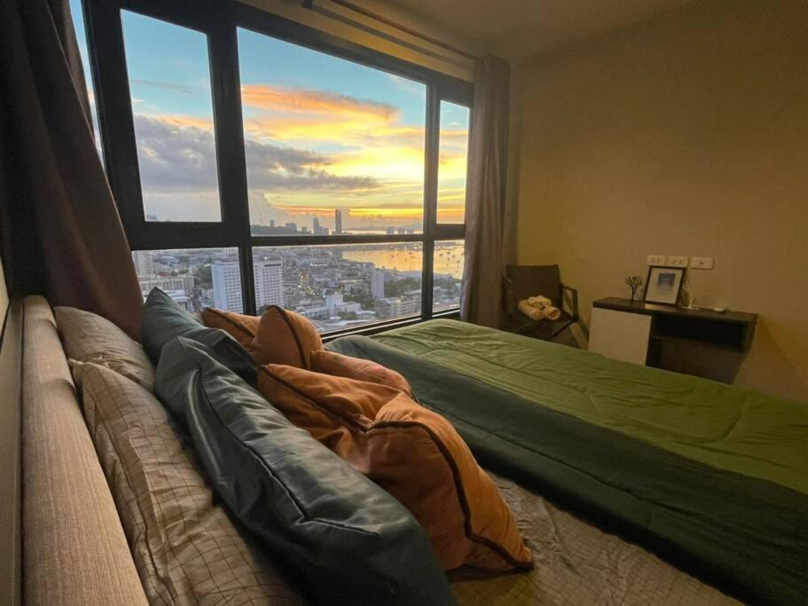 The Base Central Pattaya 2Bed King&Queen Sky Seaview & Infinity Pool מראה חיצוני תמונה