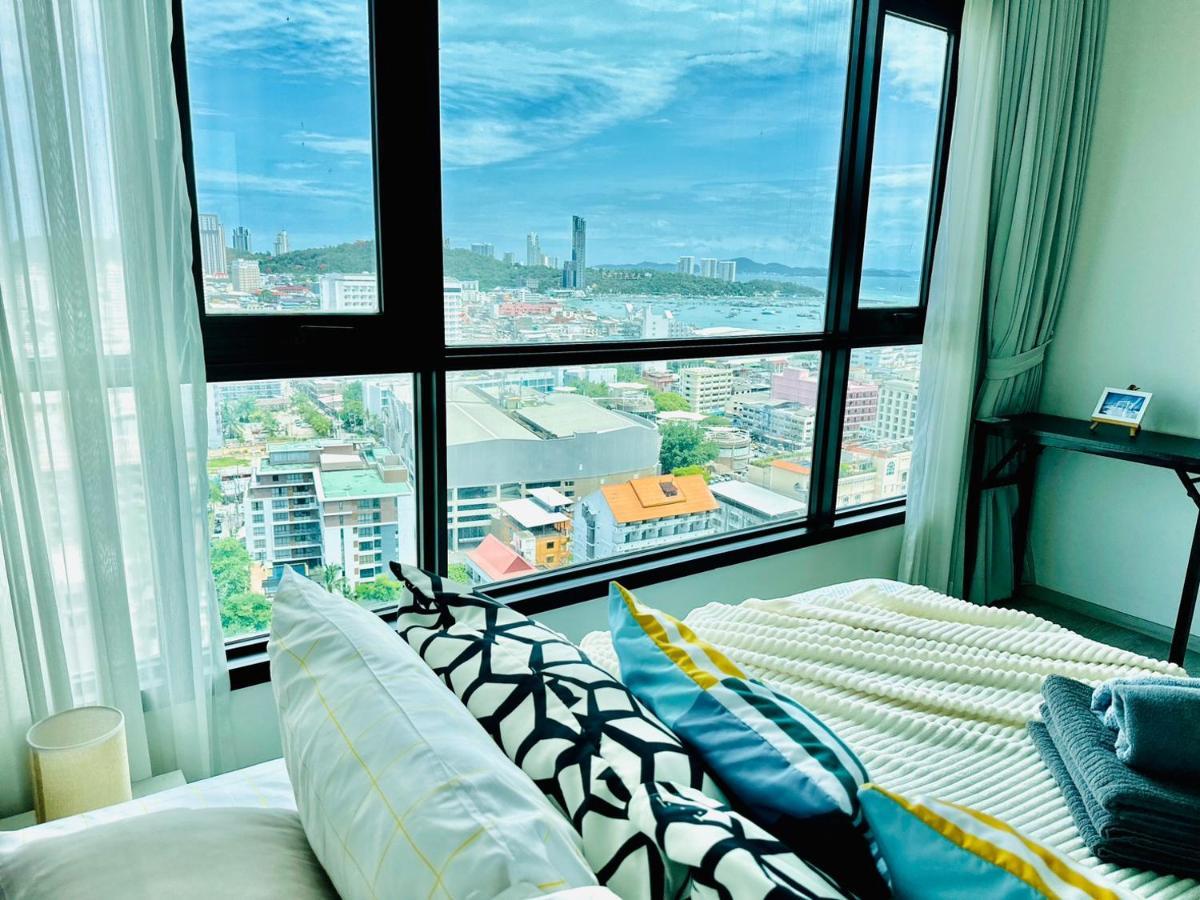 The Base Central Pattaya 2Bed King&Queen Sky Seaview & Infinity Pool מראה חיצוני תמונה