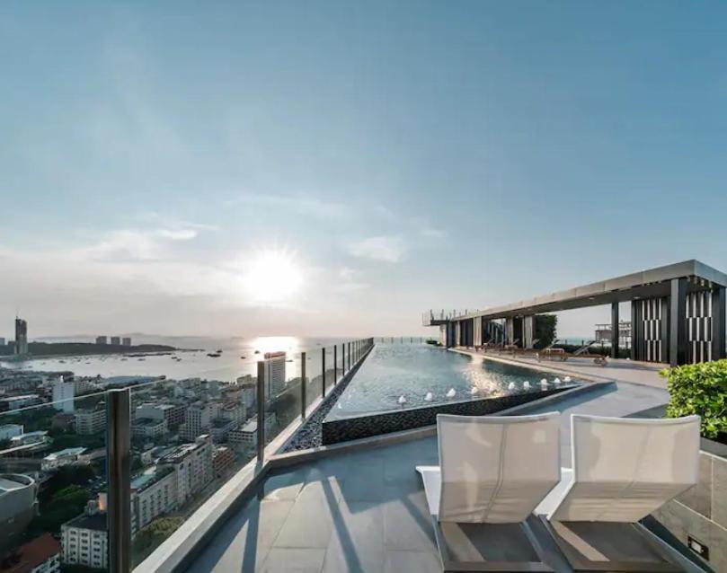 The Base Central Pattaya 2Bed King&Queen Sky Seaview & Infinity Pool מראה חיצוני תמונה