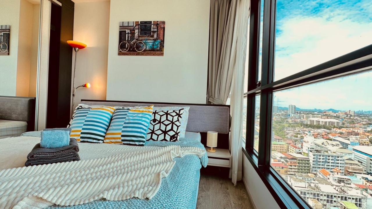 The Base Central Pattaya 2Bed King&Queen Sky Seaview & Infinity Pool מראה חיצוני תמונה