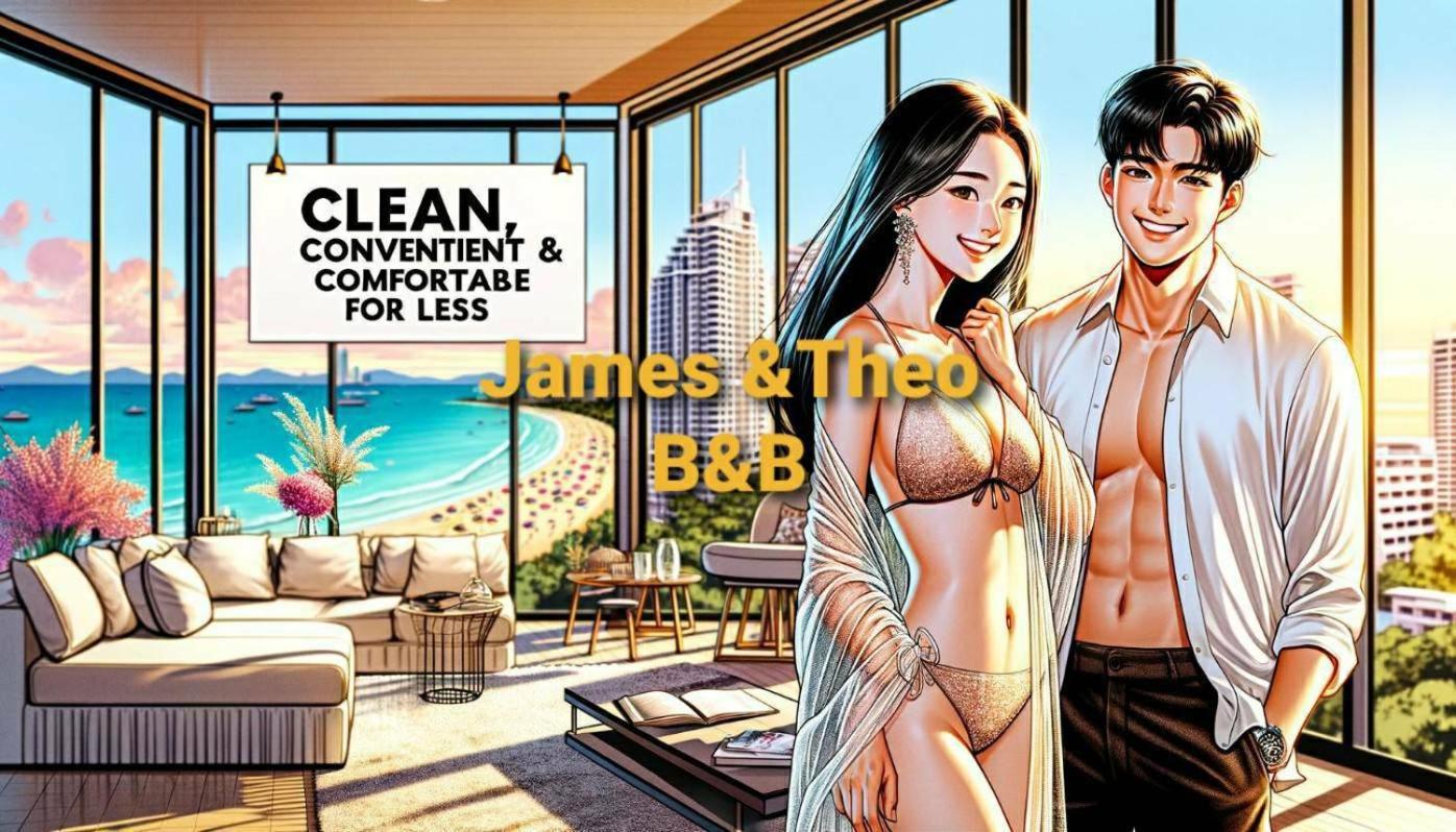 The Base Central Pattaya 2Bed King&Queen Sky Seaview & Infinity Pool מראה חיצוני תמונה